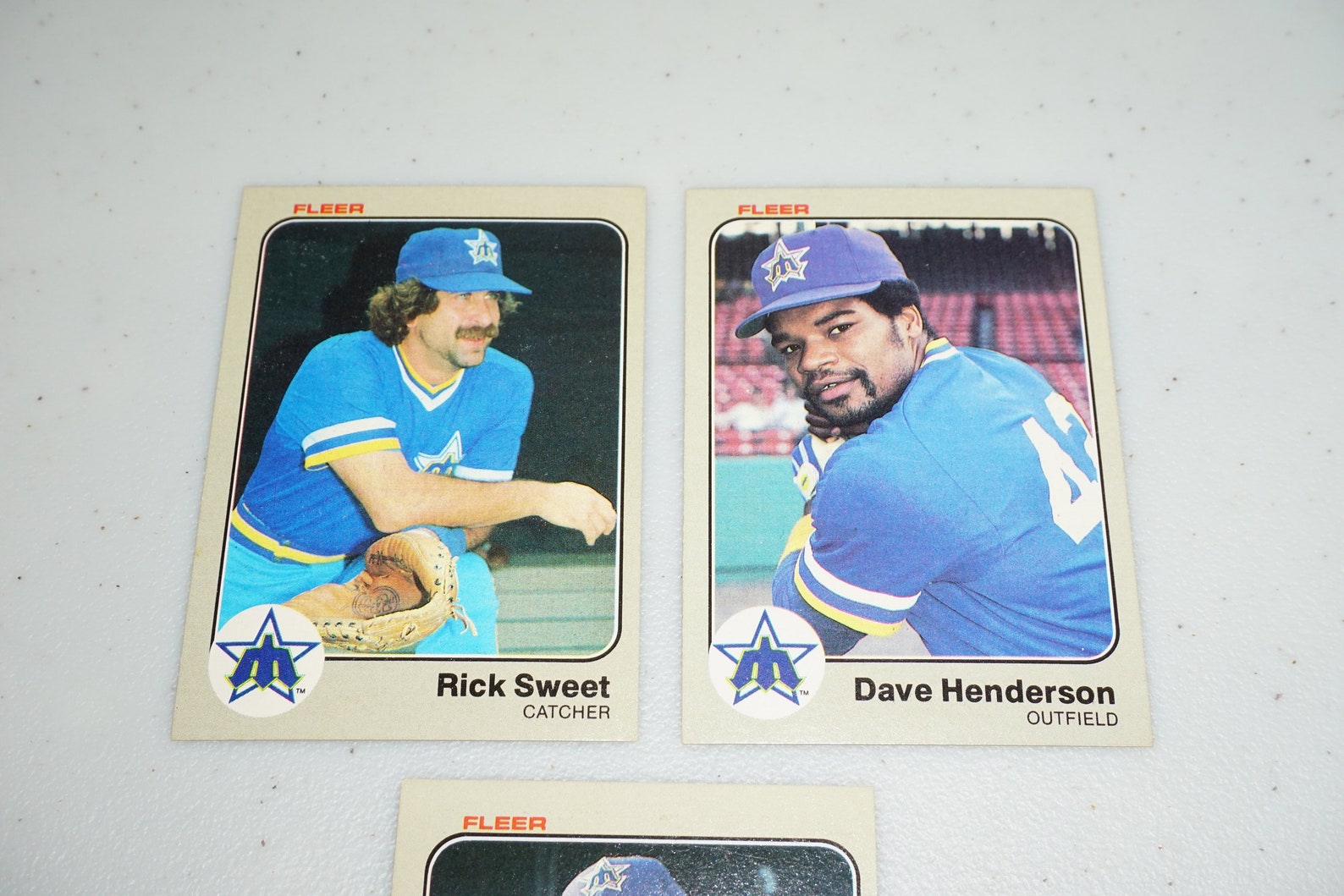 Seattle Mariners 1983 Mixed Lot Fleer Baseball Cards Fleer Etsy UK