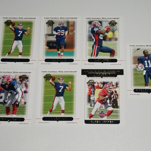 Topps Gold, Buffalo Bills Lot, Sammelkarten, Rechnungen Liebhaber Geschenkidee, Troy Vincent und mehr