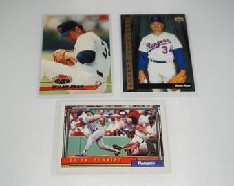 Carte De Collection Nolan Ryan - Édition Limitée Signée 5/10 - Texas Rangers - David Lee Art Cards