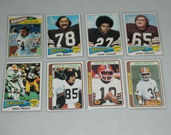 Vintage Cleveland Browns voetbalkaart uit 2001 Lot: Morgan Rookie, Couch, Patten
