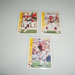 1992, Arizona Cardinals, Tom Tupa, Ernie Jones, Ron Wolfley, Pacific Card Lot
