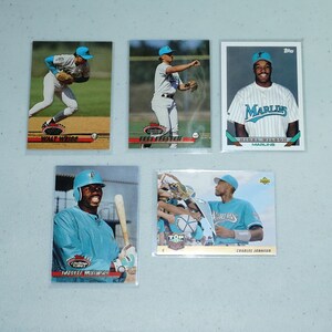 Florida Marlins Mixed Baseball Card Lot, Darrell Withmore Rookie, Walt Weiss und mehr