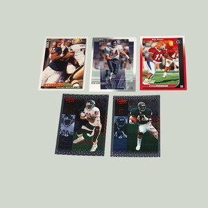 1990's+, Chicago Bears mistos, lote de cartas colecionáveis, Chris Zorich, Curtis Conway e mais