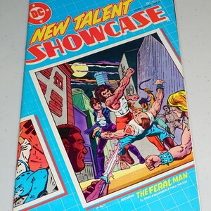 1984 New Talent Showcase featuring The Feral Man | DC Comics Vintage Bronze Age