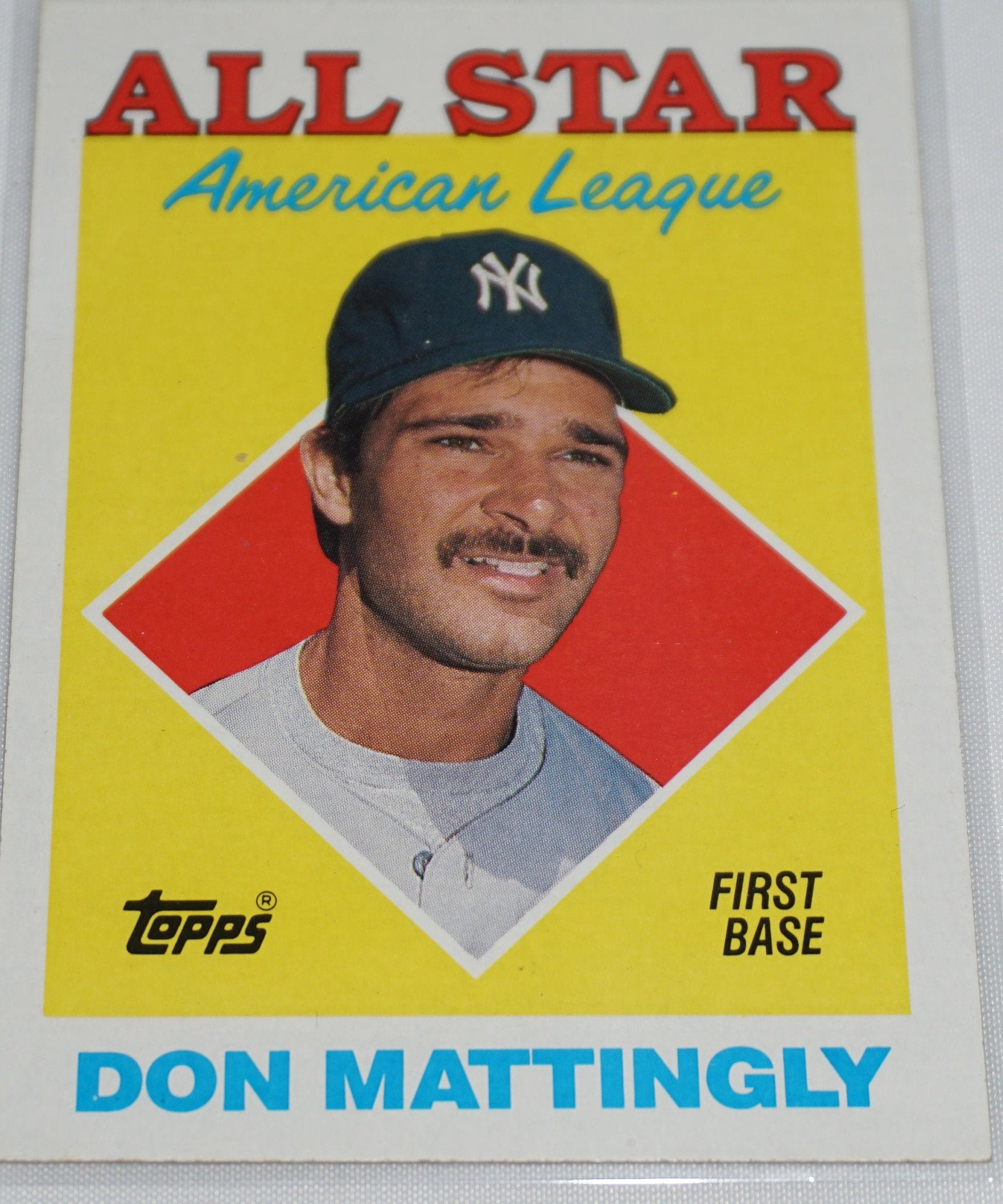 rare don mattingly cards 1986 Topps Collector's Series #20 New York Yankees, Don Mattingly 1984 Topps Autograph