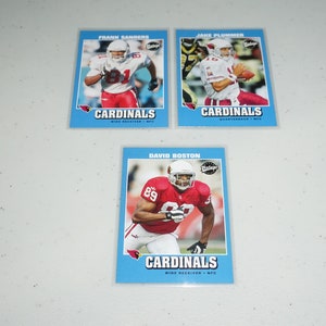 2001, Upper Deck Vintage, Sanders, Plummer , Boston, Arizona Cardinals