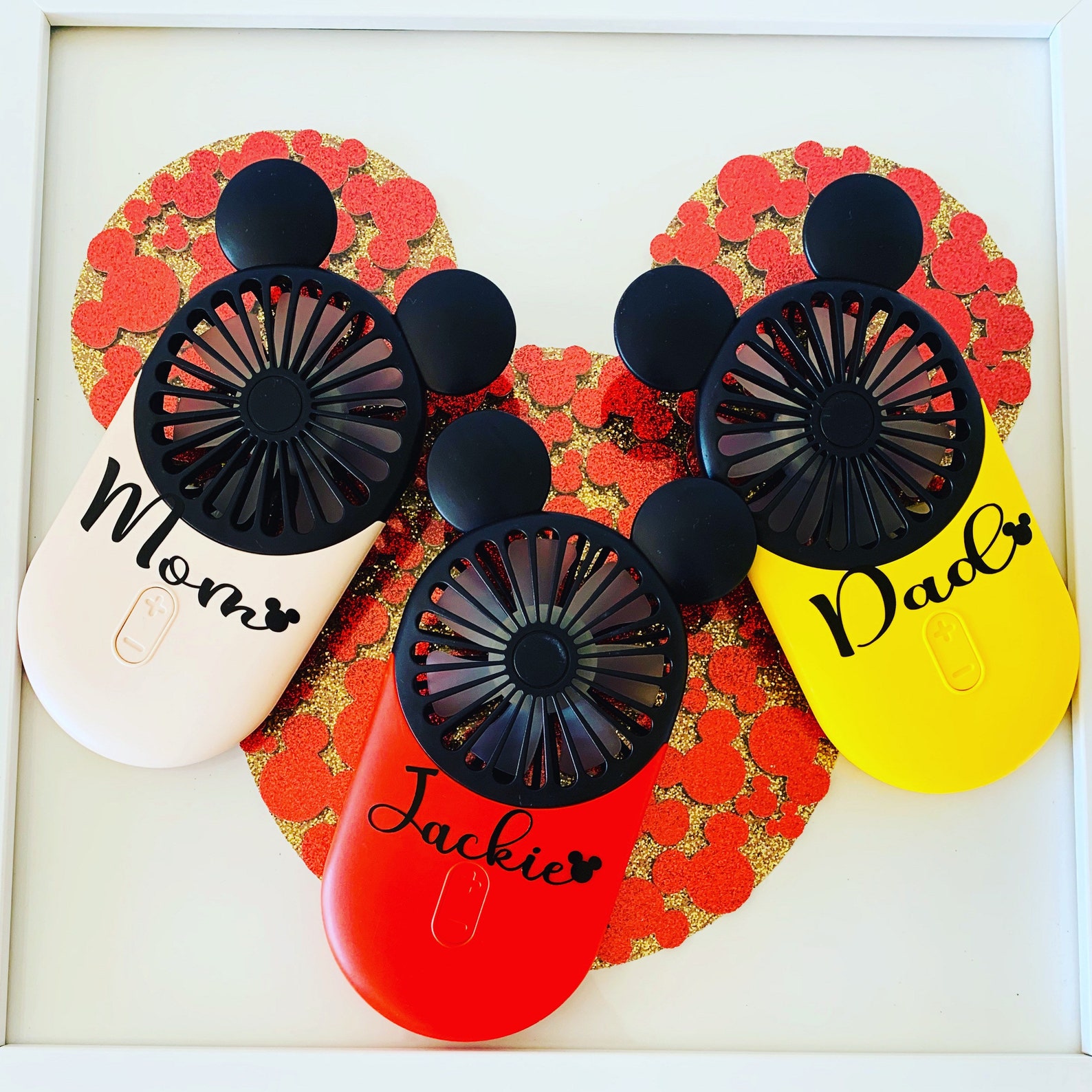 mickey mini fan