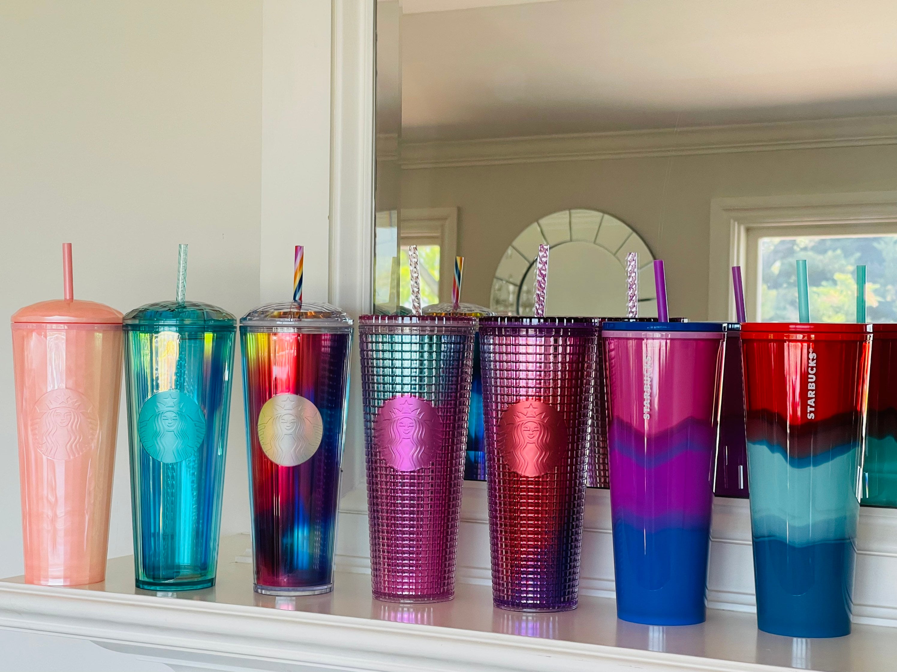 New 2021 Starbucks Tumblers Free Priority Shipping Etsy