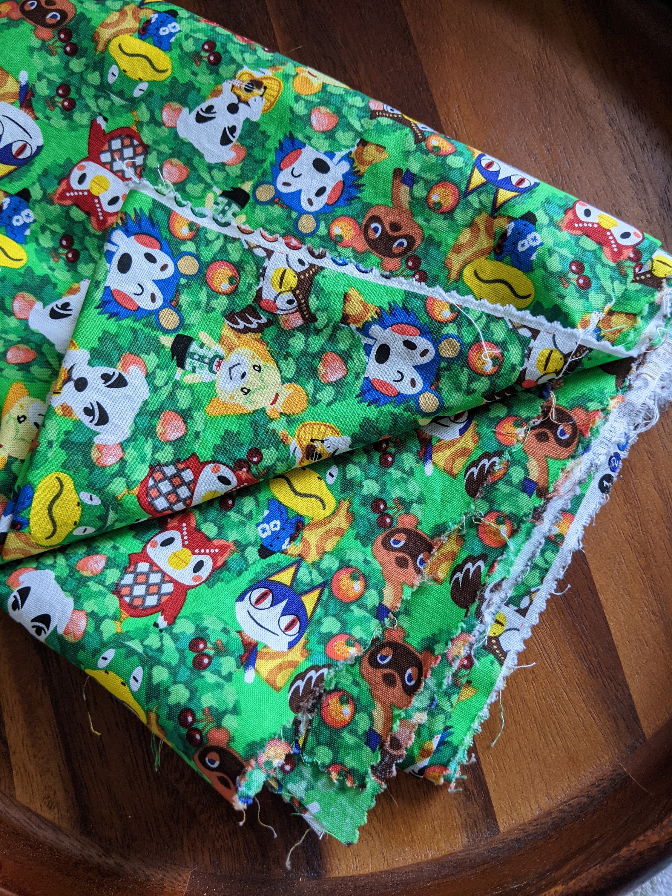 Animal Crossing Fabric packed Preshrunk 63 X 40 Etsy