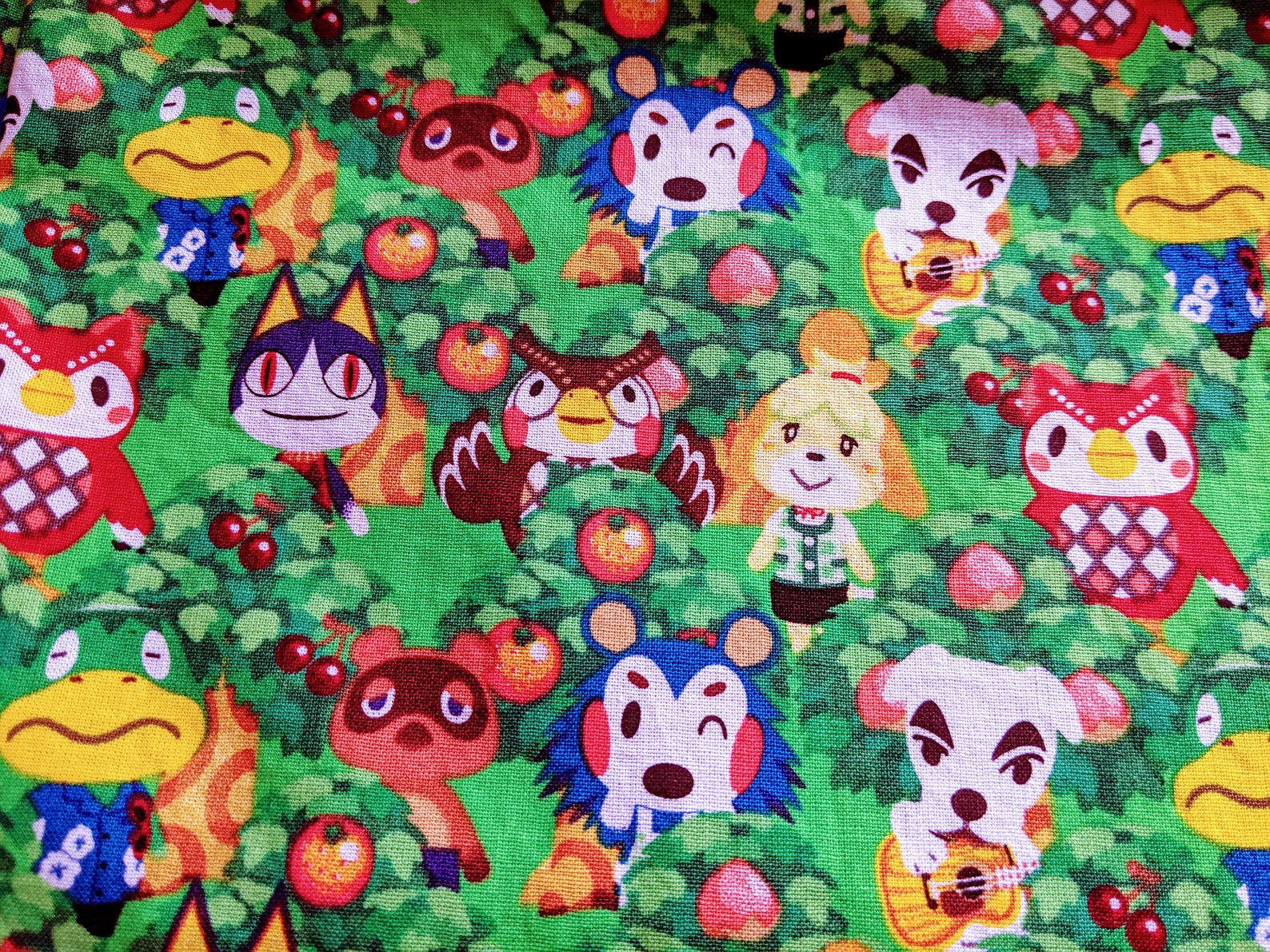 Animal Crossing Fabric packed Preshrunk 63 X 40 Etsy