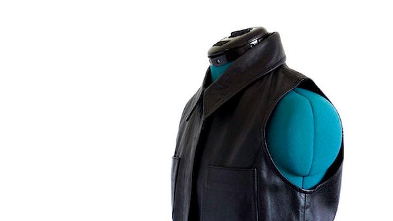 Vest Vintage Leather Vest Vintage Vest Festival Clothing Black Leather Rocker Chic Black Leather Vest Leather Top Leather Vest