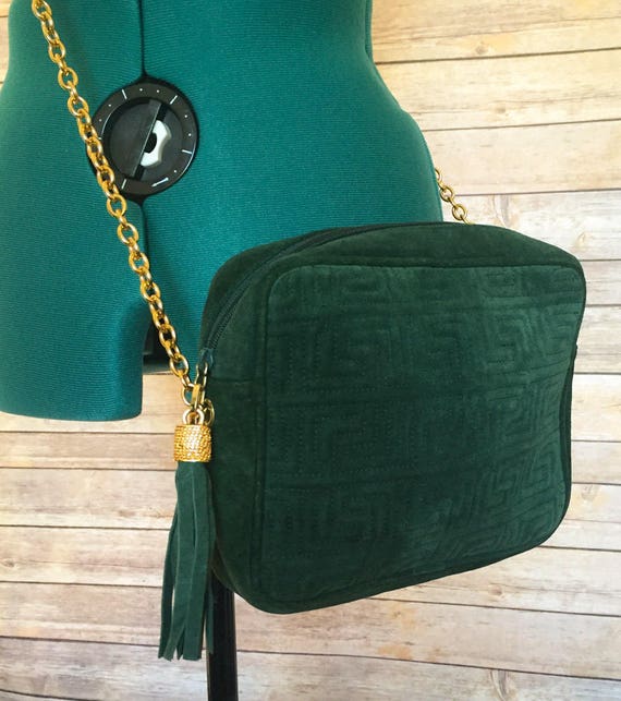 Vintage Purse, Velvet Purse, Small Crossbody Purs… - image 6