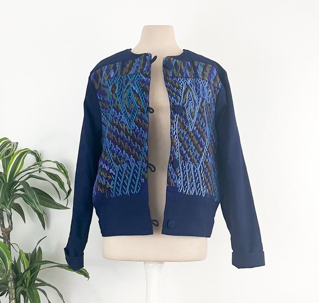 Vintage Jacket, Blue Jacket, Light Jacket, Women's Jacket, Blue Box