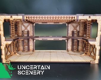 28mm Double Height Board (with Road)