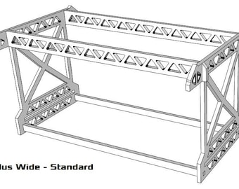 Eden Prime Extra High (Plus) Risers (100mm lift)