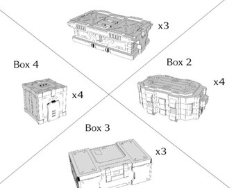 Tech Boxes - Scatter Terrain