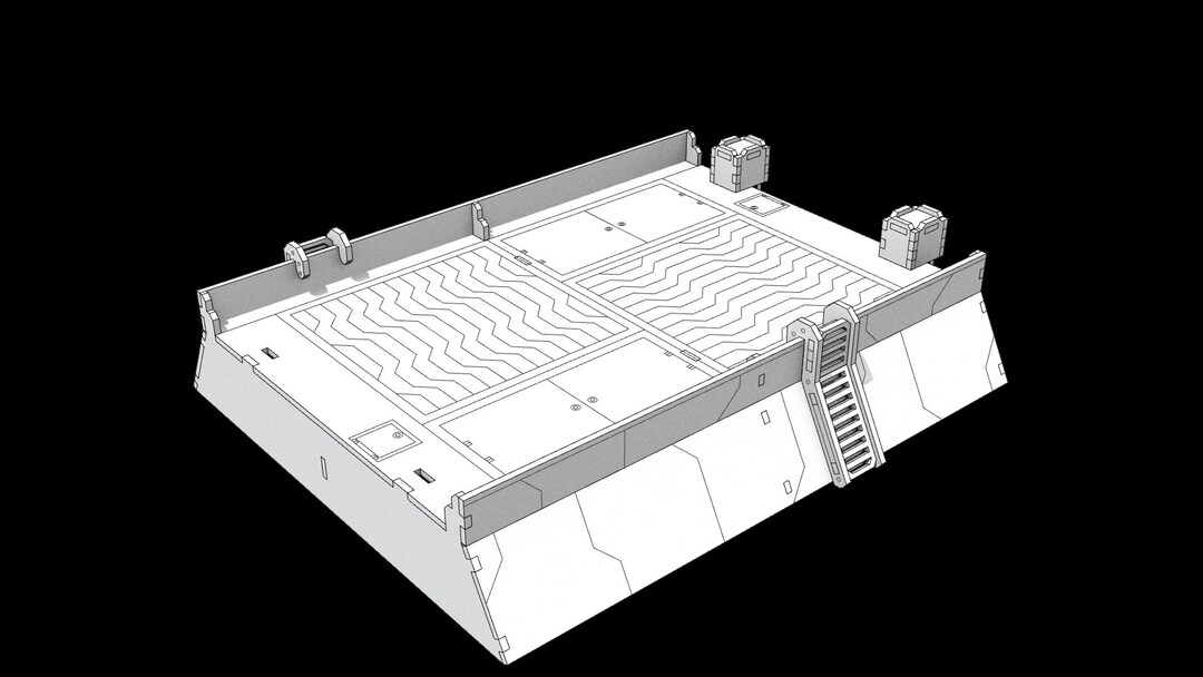 Ship Module - Sci-fi Dockyard Theme - Etsy Australia