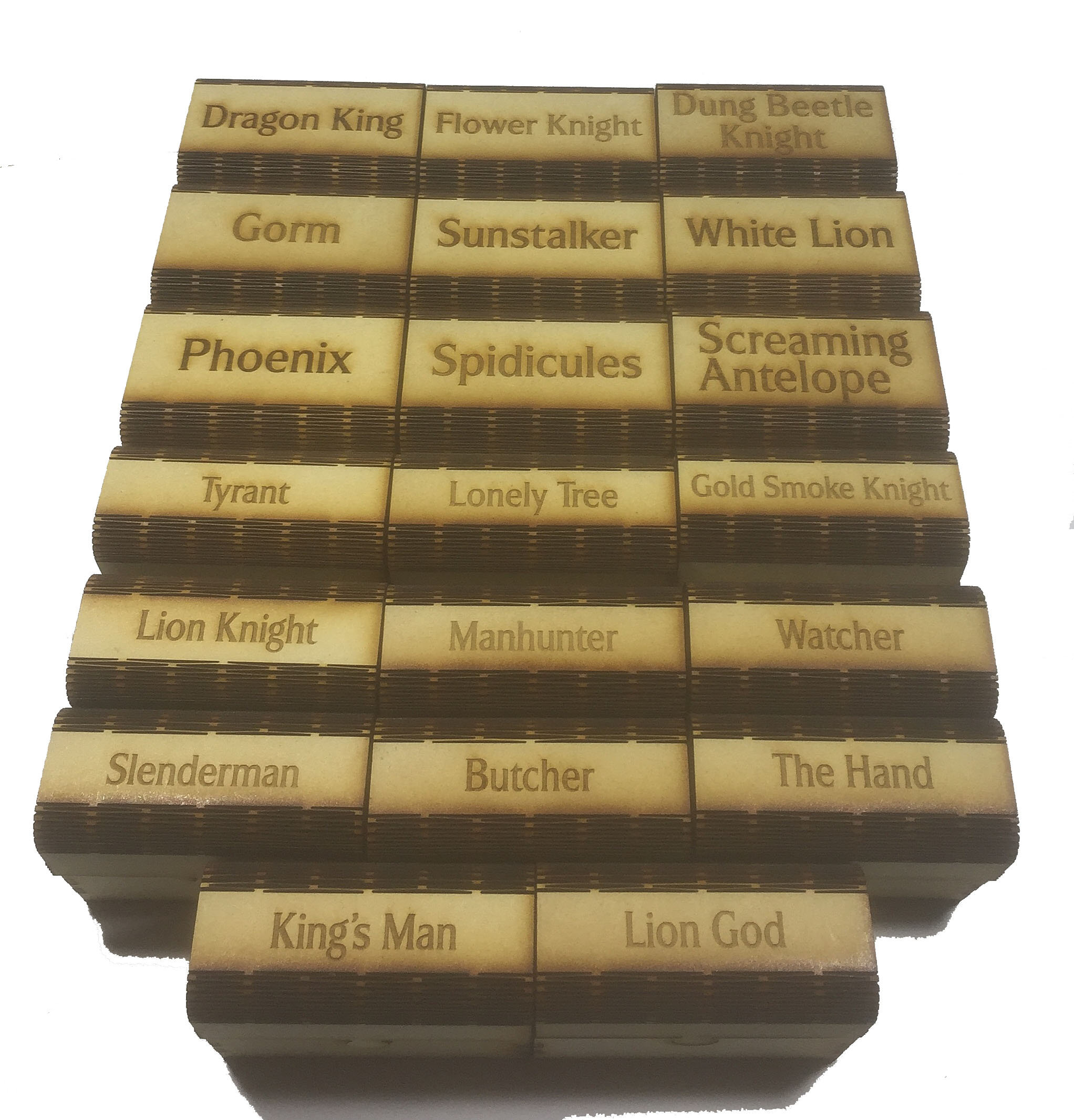 KDM Boxes of Death (20 Card Boxes) - Etsy