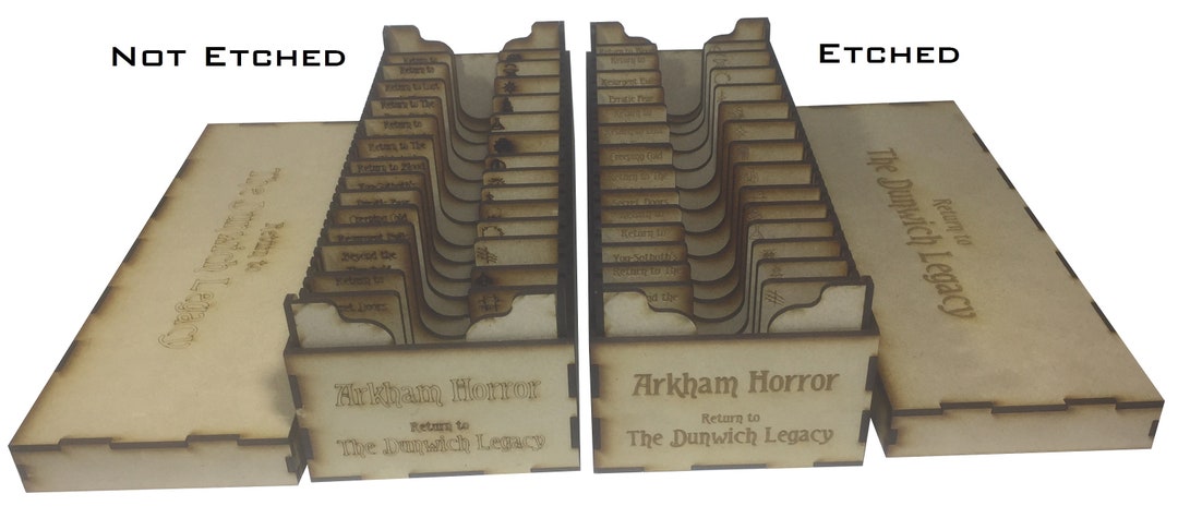 Arkham Horror LCG - Return to the Dunwich Legacy - Box and Organiser - Etsy