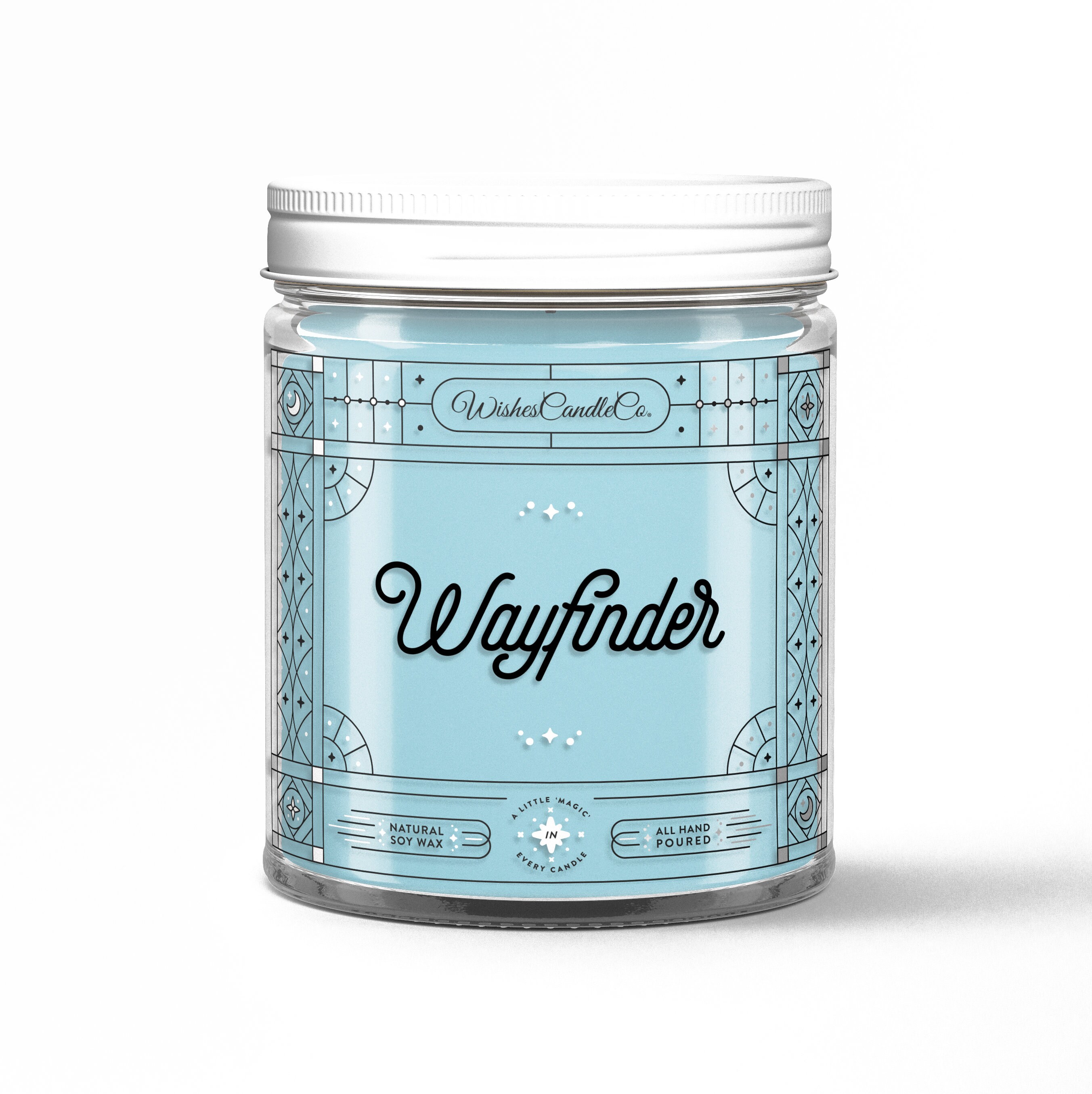 Wayfinder 8oz Candle With Free Pin Inside