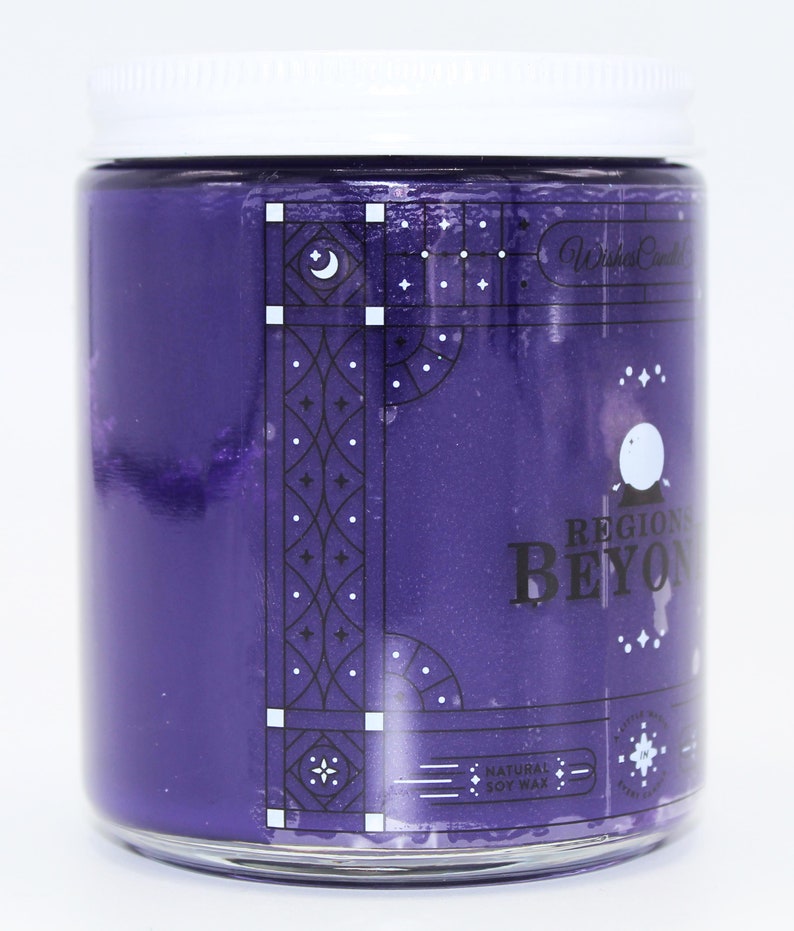 Regions Beyond 8oz Candle With Free Pin Inside image 2