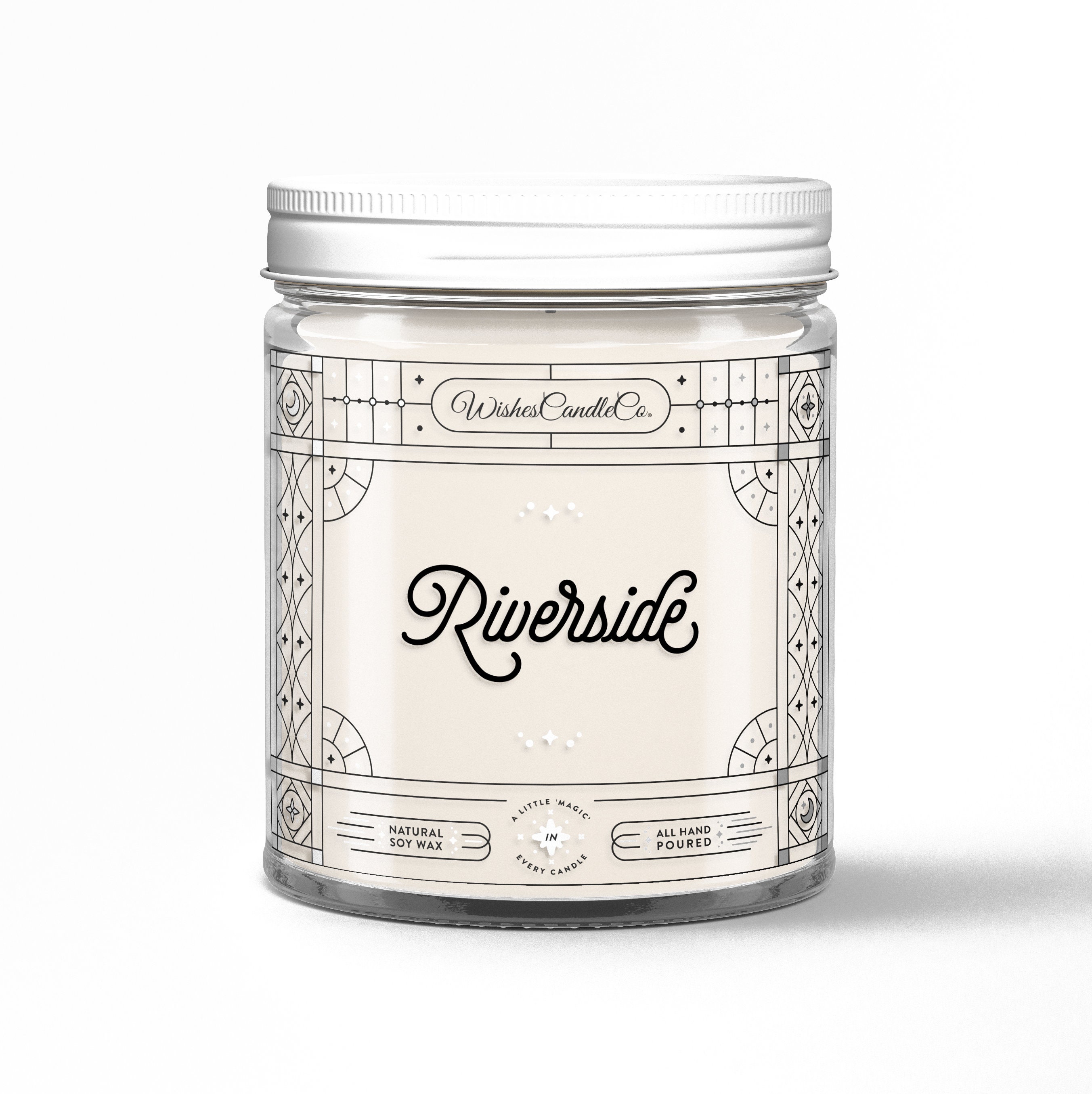 Riverside 8oz Candle With Free Pin Inside Etsy