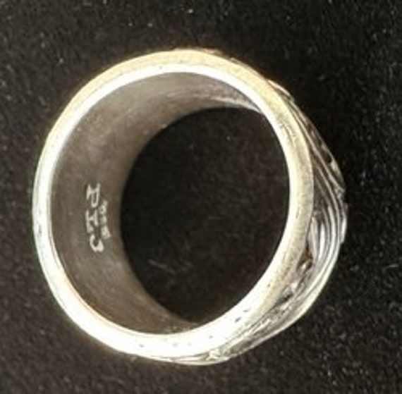 Artisan Crafted Sterling Ring/BAnd - image 3