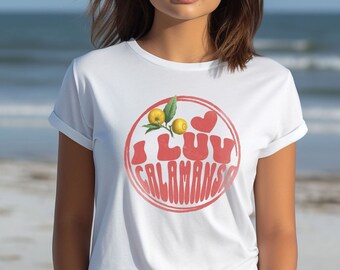 I LUV CALAMANSI Jersey Short Sleeve Tee | Calamansi, also known as Kalamansi, or Calamondin| Filipino T-shirt |