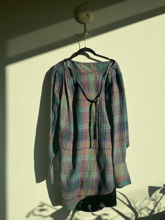Vintage 1990's VIVIENNE WESTWOOD Plaid Dress | Pun
