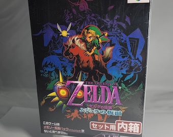 ゼルダの伝説 ムジュラの仮面 日本語版 N64 ボックス＆トレイ - ゲーム