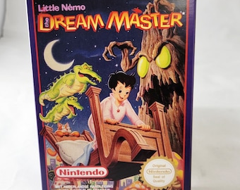 Little Nemo The Dream Master | PAL | Nintendo | NES | En,Fr | Reproduction Box