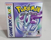 Pokémon Version Cristal Sur Game Boy Color - Français - NEUF Sous Blister