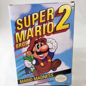 Super Mario Brothers 2 | NTSC | Nintendo | NES | En | Reproduction Box