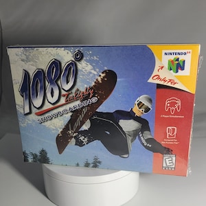 1080 Snowboarden | *NTSC | Nintendo 64 | N64 | De | Reproduktionsbox und Innenfach