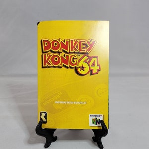 ドンキーコング64 | NTSC | ニンテンドー64 | N64 | 英語 | ユーザー取扱説明書