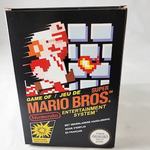 Super Mario Brothers | PAL | Nintendo | NES | En,Fr | Reproduction Box