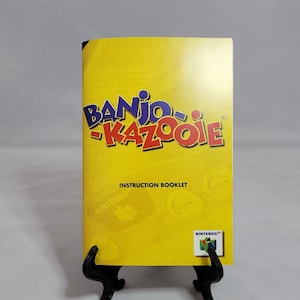 Banjo-Kazooie | NTSC | Nintendo 64 | N64 | En | User Instruction Manual
