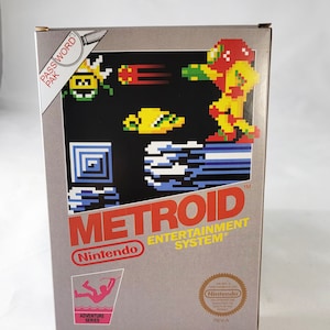 Metroid | NTSC | Nintendo | NES | En | Reproduction Box