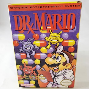 Dr. Mario | Auflösung | Nintendo | NES | De | Reproduktion Box