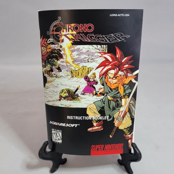 Chrono Trigger | NTSC | Super Nintendo | SNES | En | User Instruction Manual