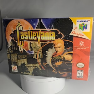 Castlevania | NTSC | Nintendo 64 | N64 | En | Reproduction Box and Inner Tray