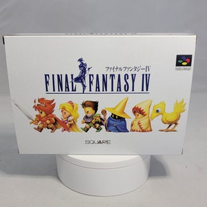 Nintendo Super Famicom SFC Final Fantasy VI avec boite et notice FF6