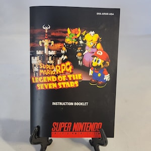 Super Mario RPG | NTSC | SuperNintendo | SNES | Fr | Manuel d'instructions de l'utilisateur