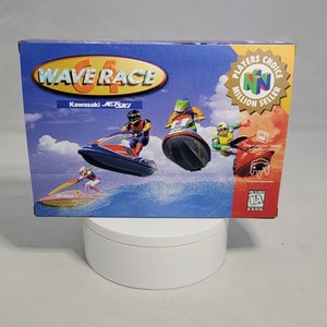 Waverace 64 | NTSC | Nintendo 64 | N64 | En | Reproduction Box and Inner Tray
