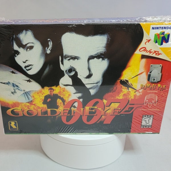 Goldeneye 007 | NTSC | Nintendo 64 | N64 | En | Reproduction Box and Inner Tray