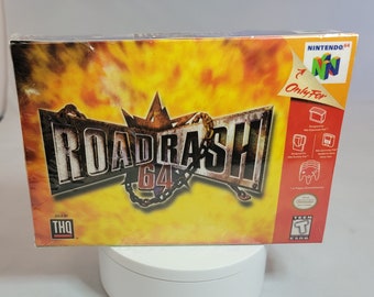 Road Rash 64 NTSC Nintendo 64 N64 En Reproduction Etsy Australia