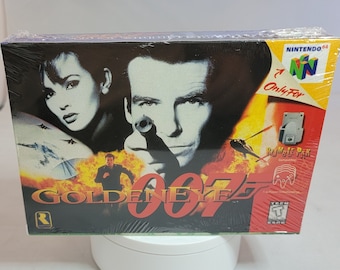 Goldeneye 007 | NTSC | Nintendo 64 | N64 | En | Reproduction Box and Inner Tray