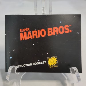 Super Mario Brothers | NTSC | Nintendo | NES | En | User Instruction Manual