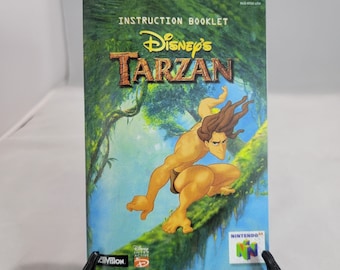 Tarzan | NTSC | Nintendo 64 | N64 | En | User Instruction Manual