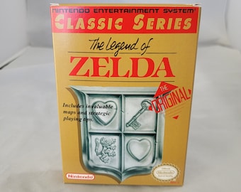 ゼルダの伝説 NES: オリジナルゴールドカートリッジ、1987年レトロ